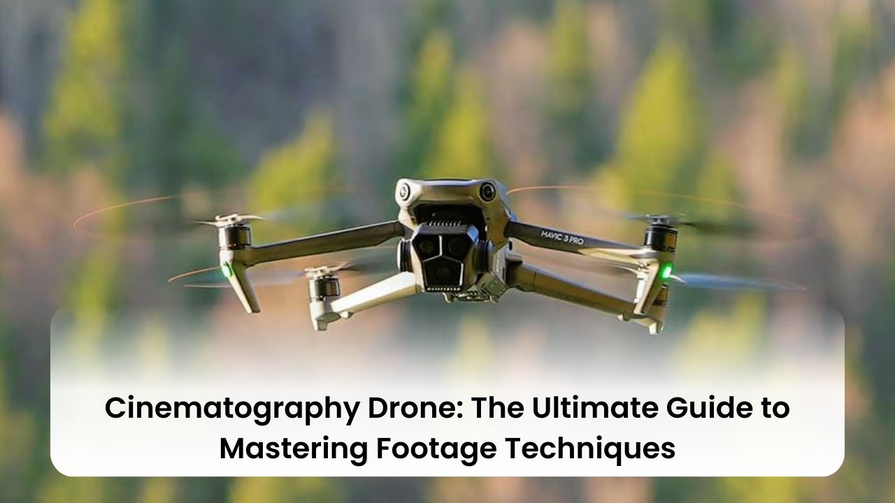 Cinematography Drone: The Ultimate Guide to Mastering Footage Techniques