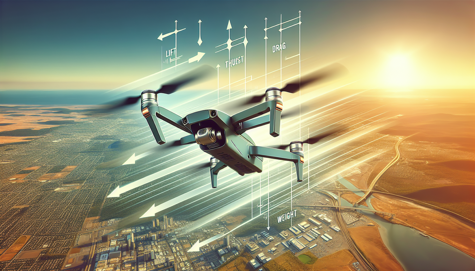 The Physics of Drone Flight: Lift, Thrust, Drag, and Weight - Drones ...